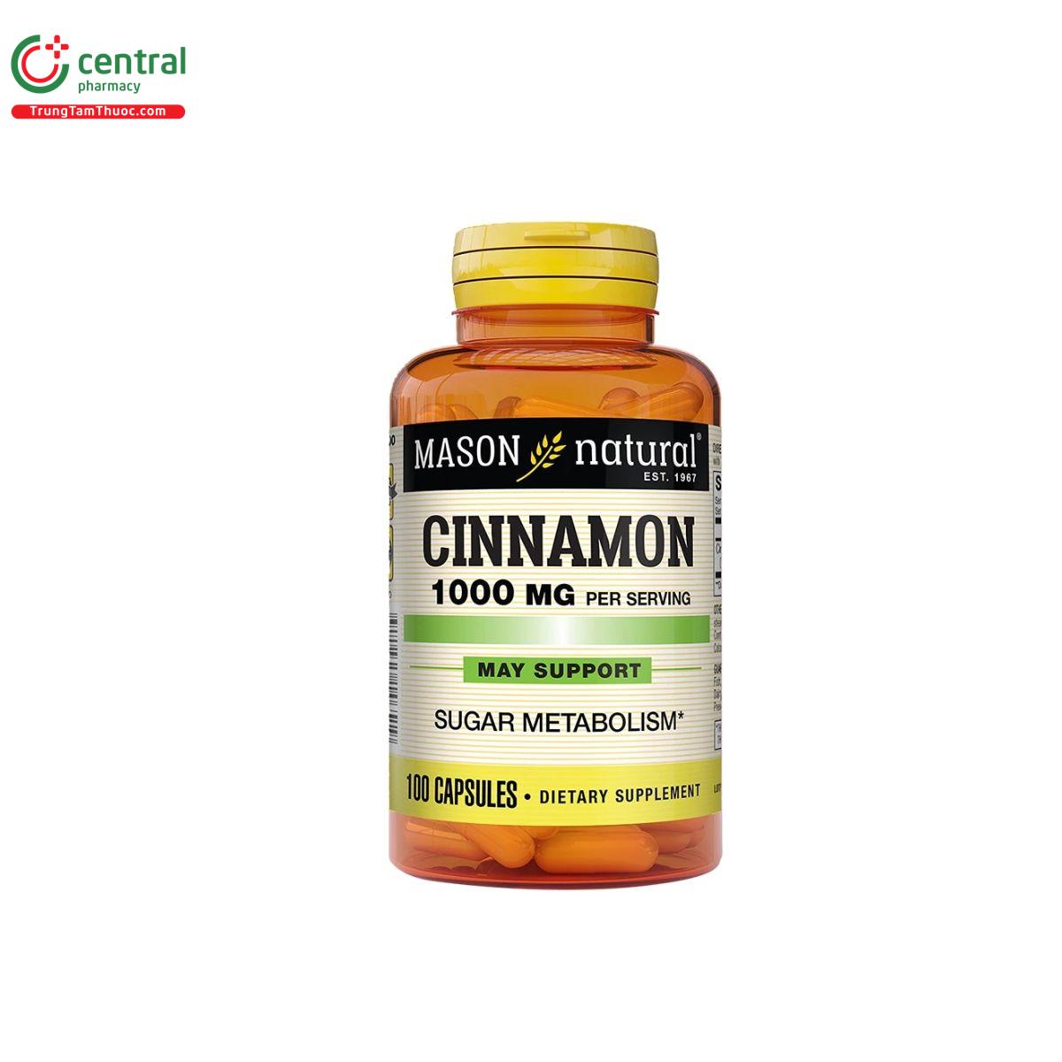 mason natural cinnamon 1000mg 6 V8038