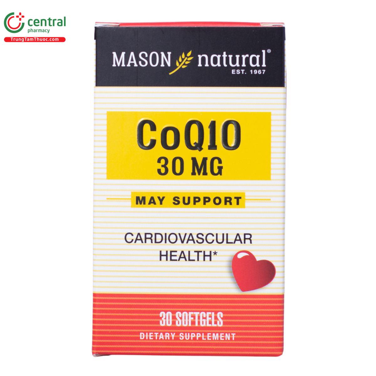 mason natural coq10 30mg 4 U8510