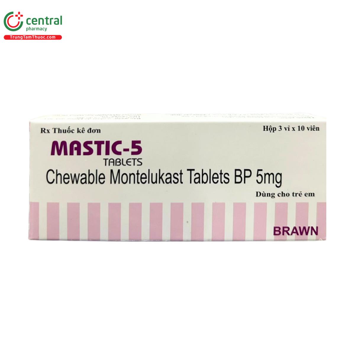 mastic 5 tablets 1 G2052
