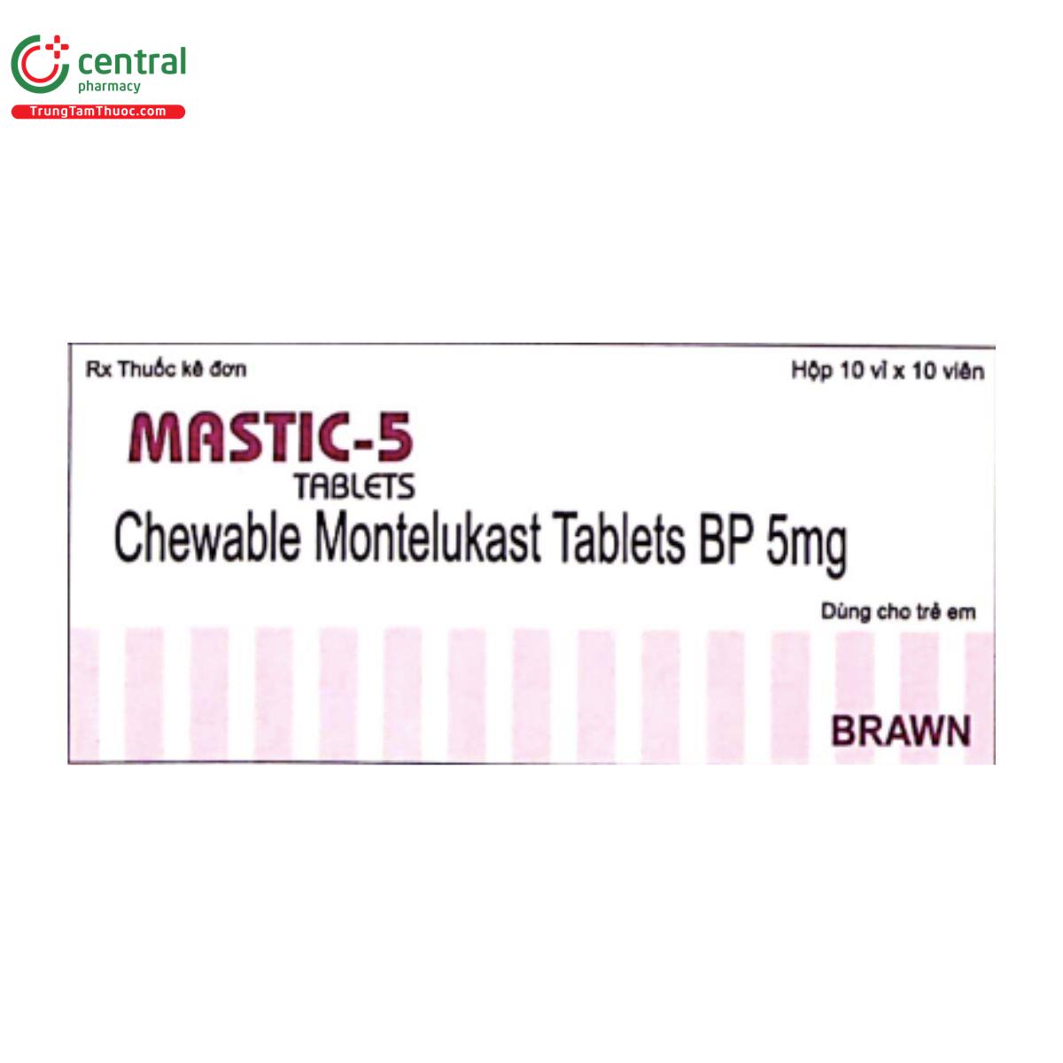 mastic 5 tablets 1 K4767 mastic 5 tablets 1 K4767