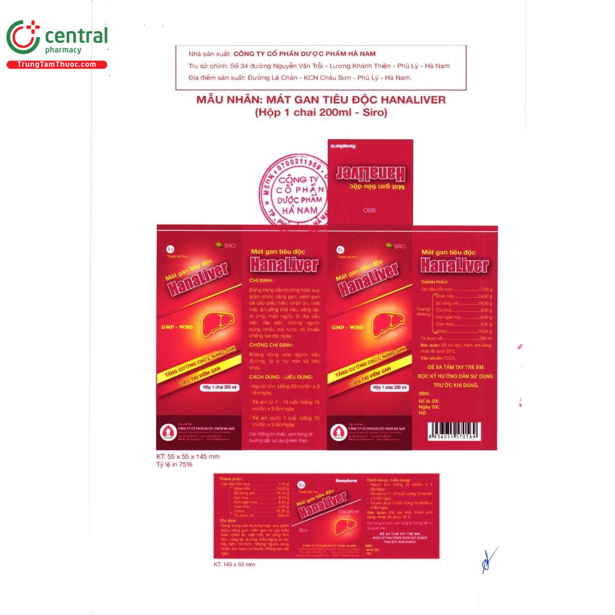 mat gan tieu doc hanaliver 7 F2707 mat gan tieu doc hanaliver 7 F2707
