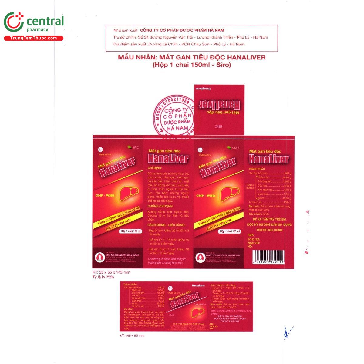 mat gan tieu doc hanaliver 8 C1628 mat gan tieu doc hanaliver 8 C1628