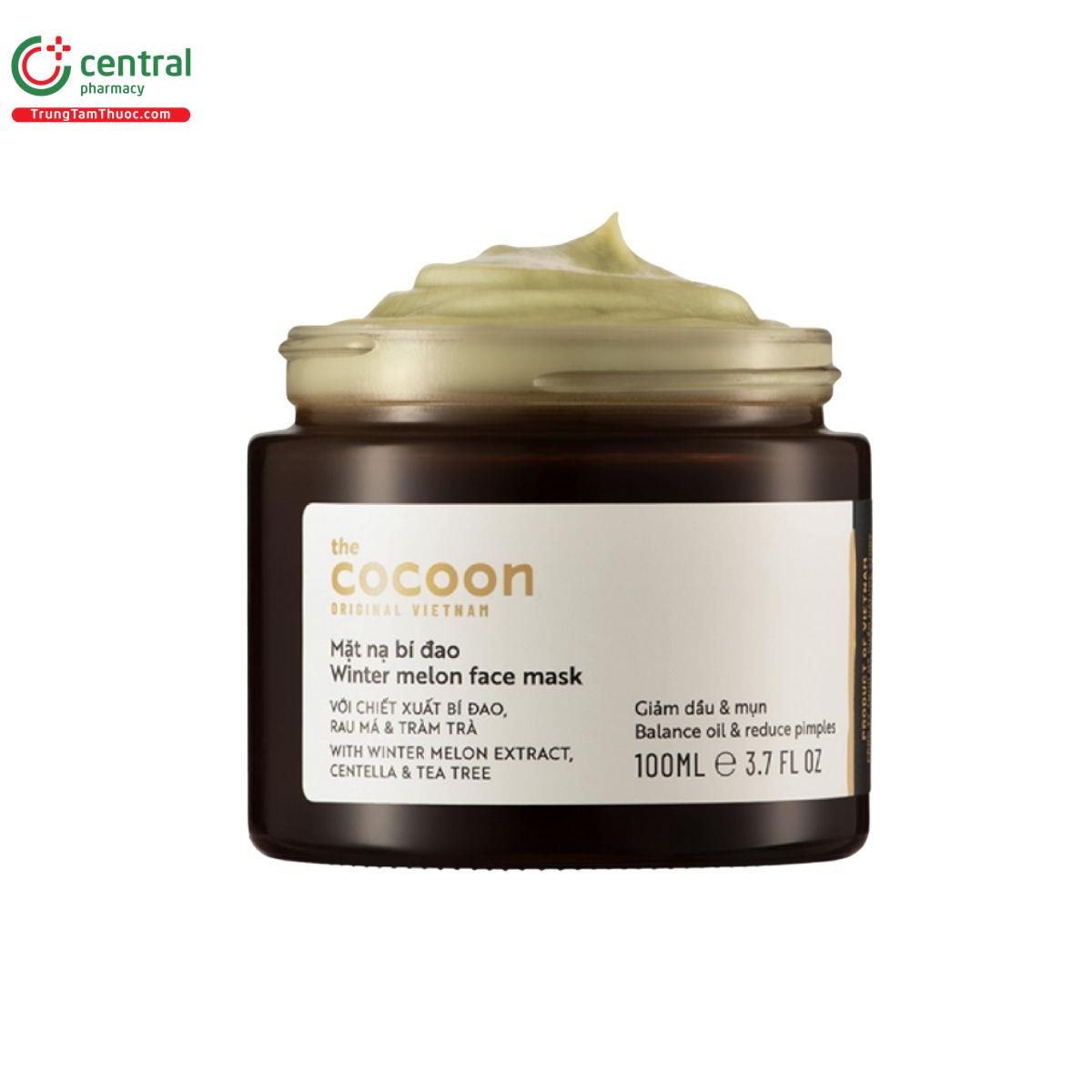 mat na bi dao cocoon winter melon face mask 3 V8240