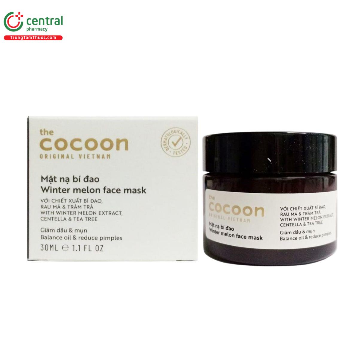 mat na bi dao cocoon winter melon face mask 4 U8252