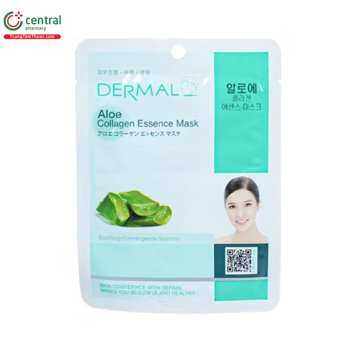 mat na dermal aloe collagen essence mask 1 T7352
