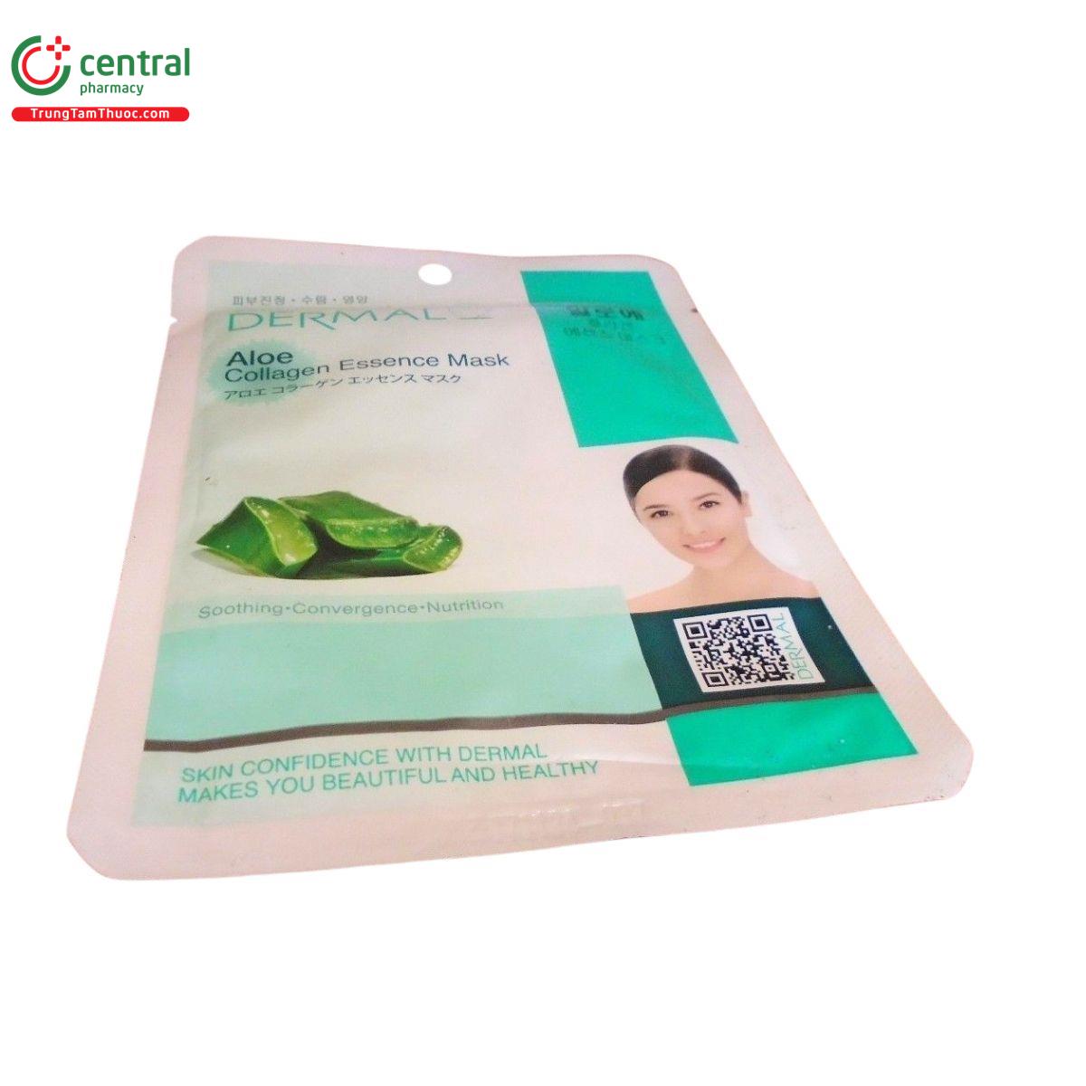 mat na dermal aloe collagen essence mask 4 F2813