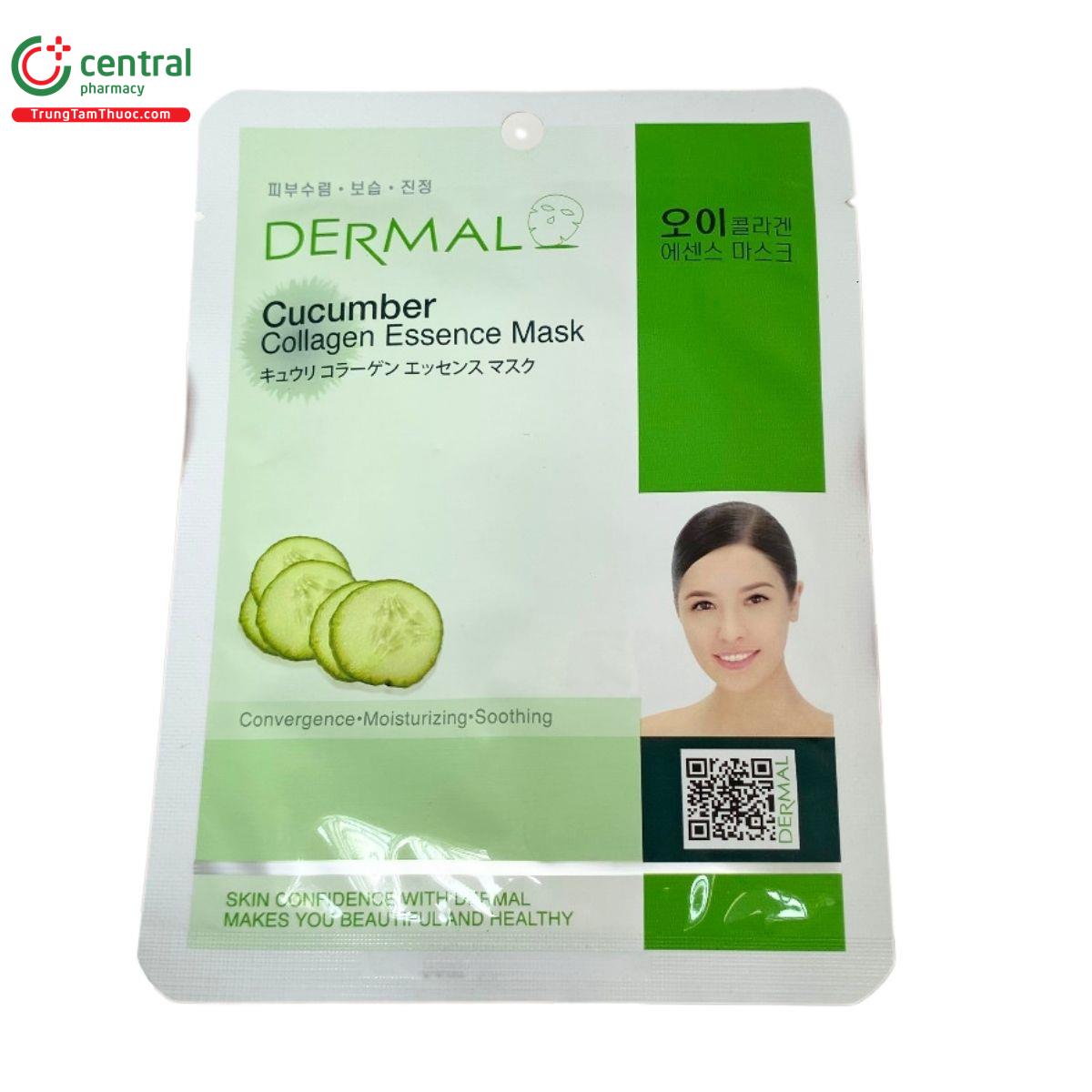 mat na dermal cucumber collagen essence mask 1 E1001