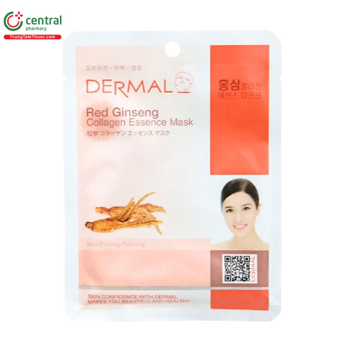 mat na dermal red ginseng collagen essence mask 1 M5212