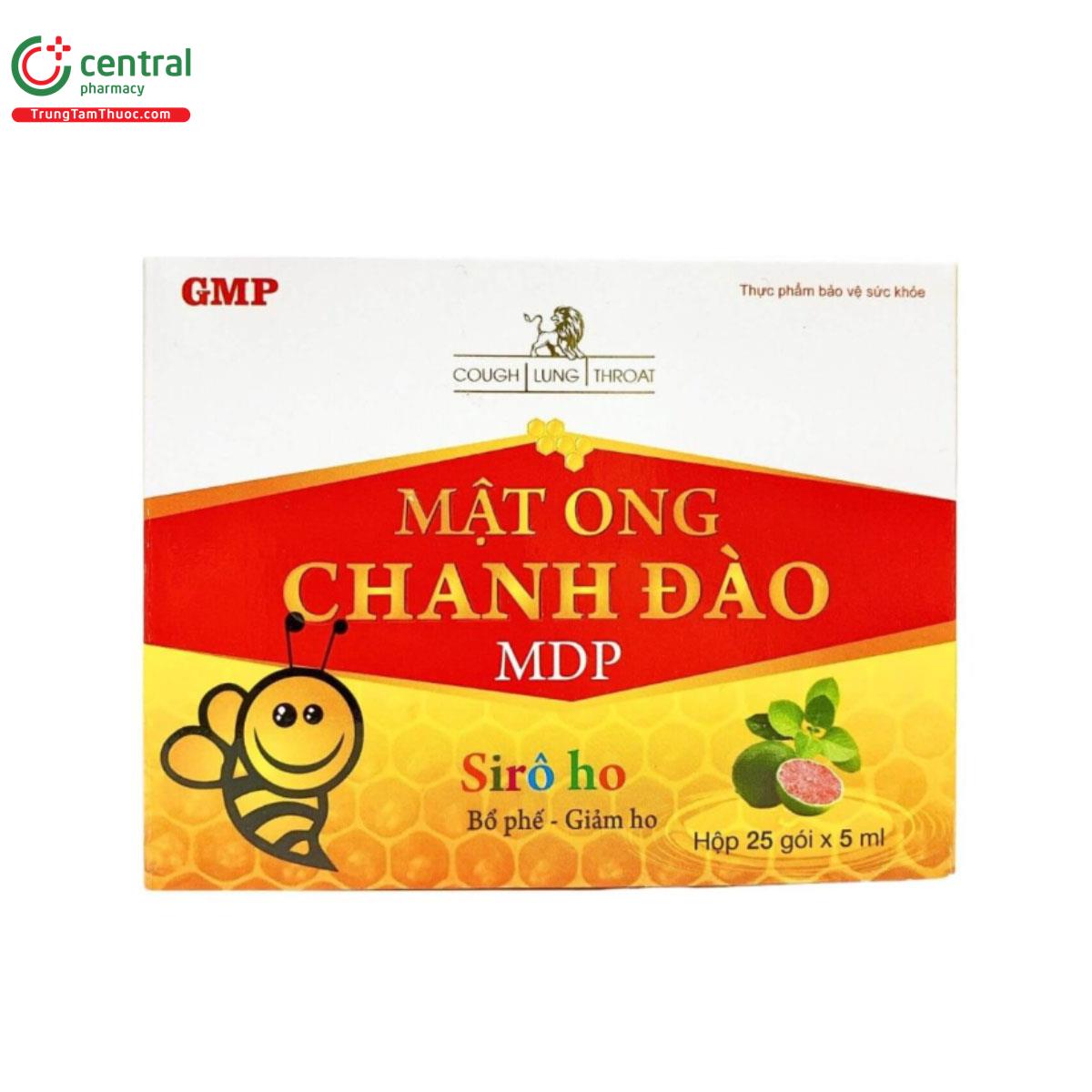 Mật Ong Chanh Đào MDP gói 5ml