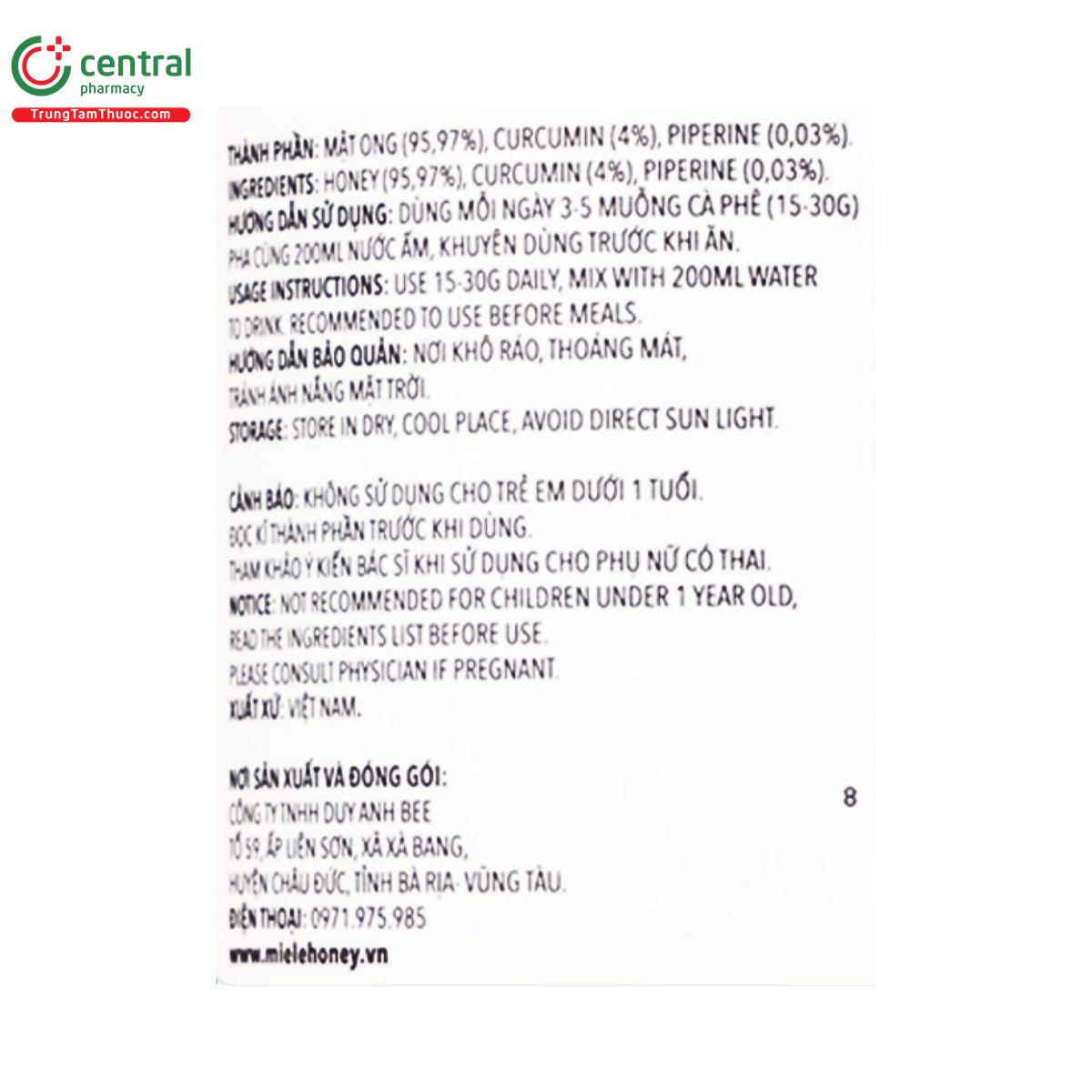 mat ong curcumin miele 8 R7123