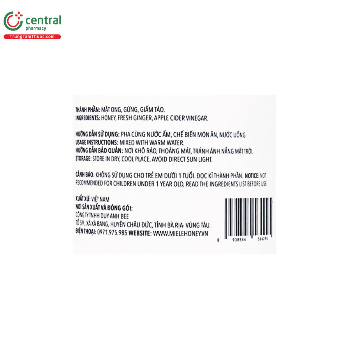 mat ong gung va giam tao miele 10 T7070