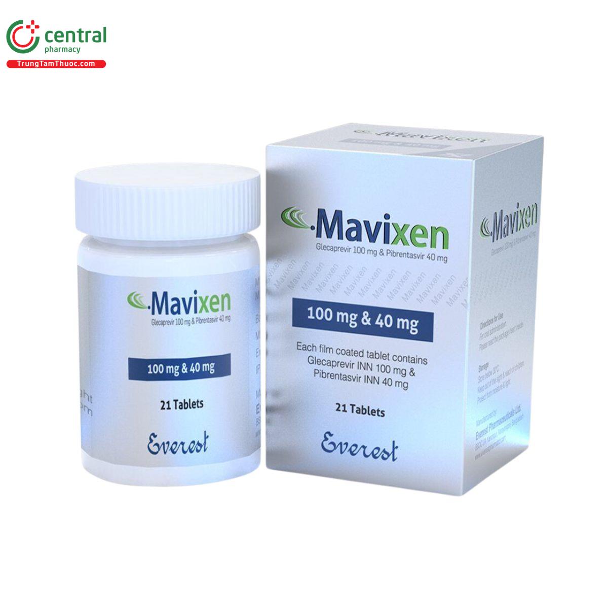 mavixen 100mg 40mg 1 U8650