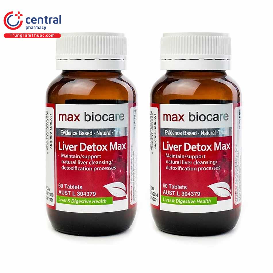 max biocare liver detox max 7 C1305