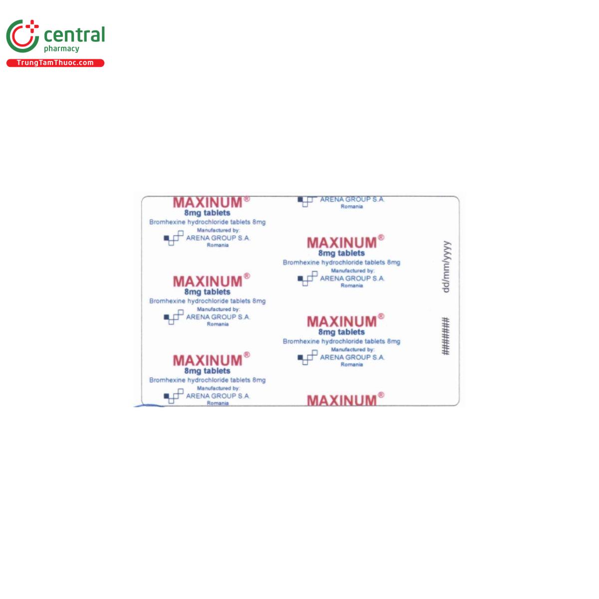 maxinum 8mg tablets 2 F2516 maxinum 8mg tablets 2 F2516