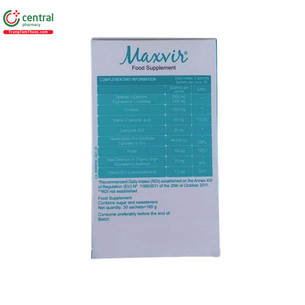 maxvir 30 goi 3 U8267 maxvir 30 goi 3 U8267