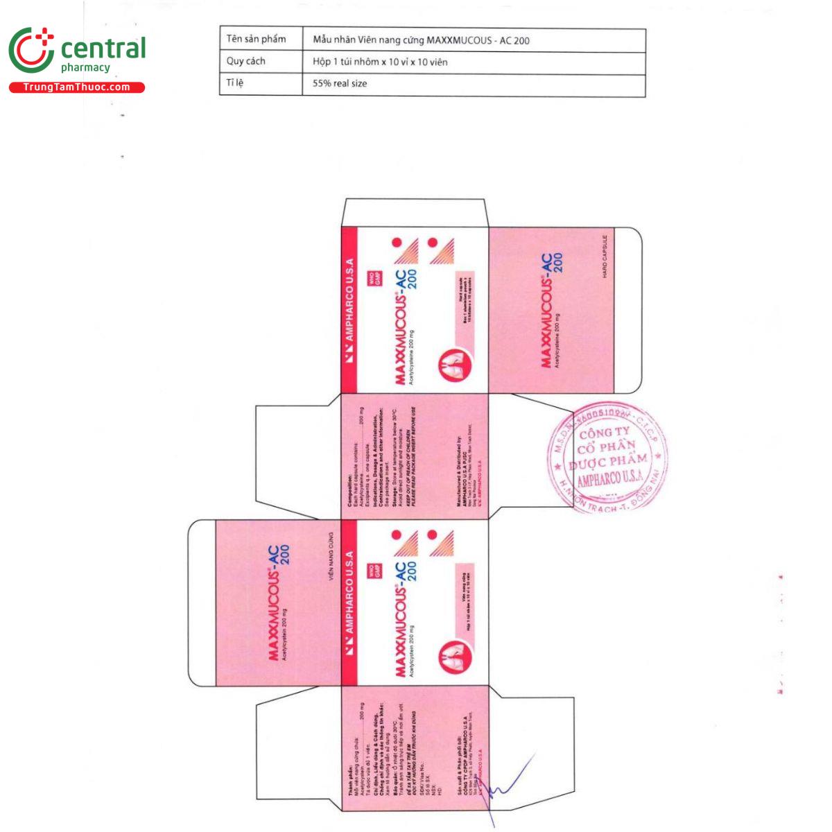 maxxmucous ac 200 2 Q6013 maxxmucous ac 200 2 Q6013