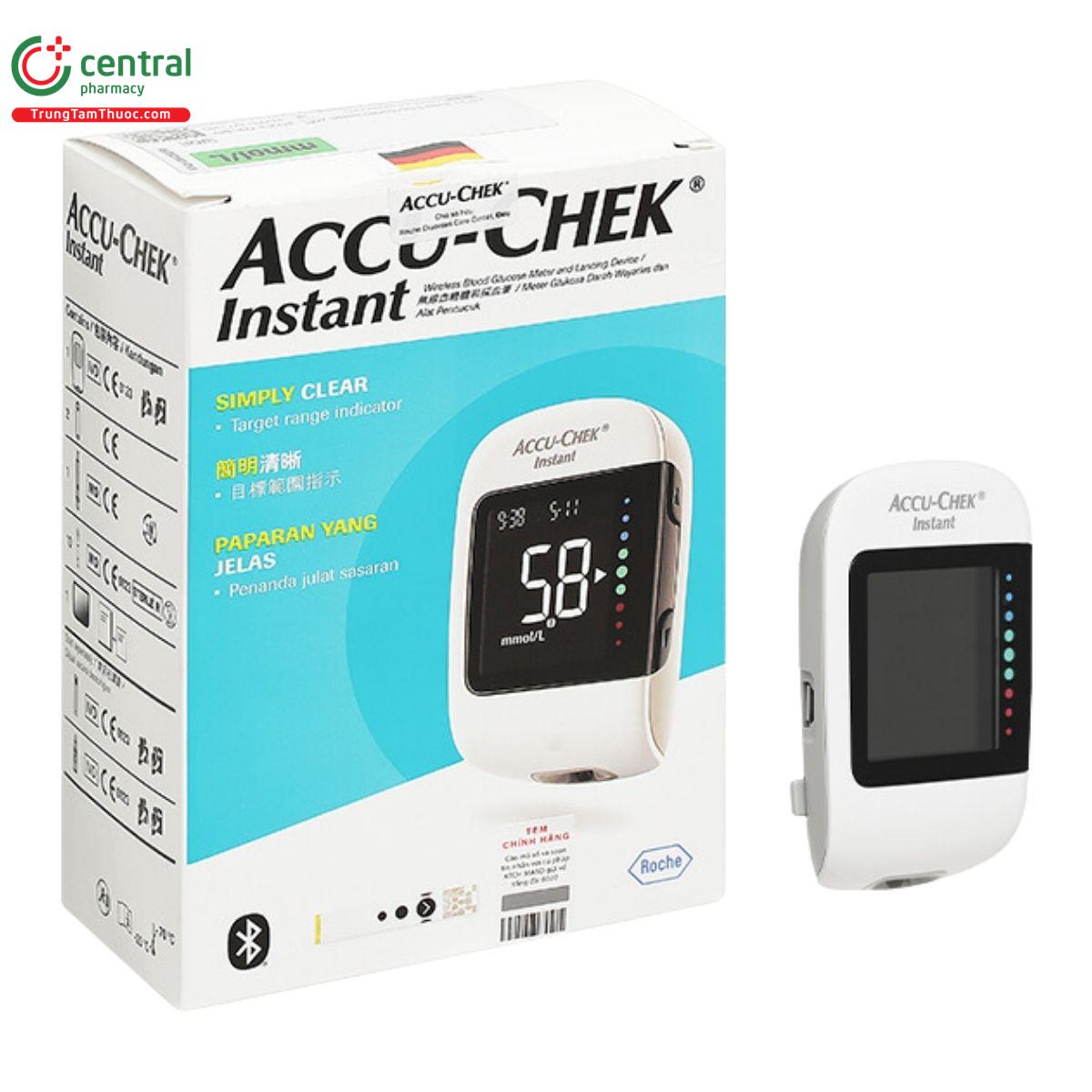 may do duong huyet accu chek instant 2 G2521