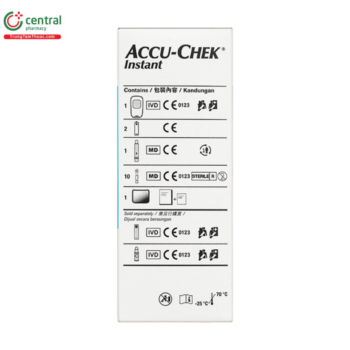 may do duong huyet accu chek instant 6 F2423