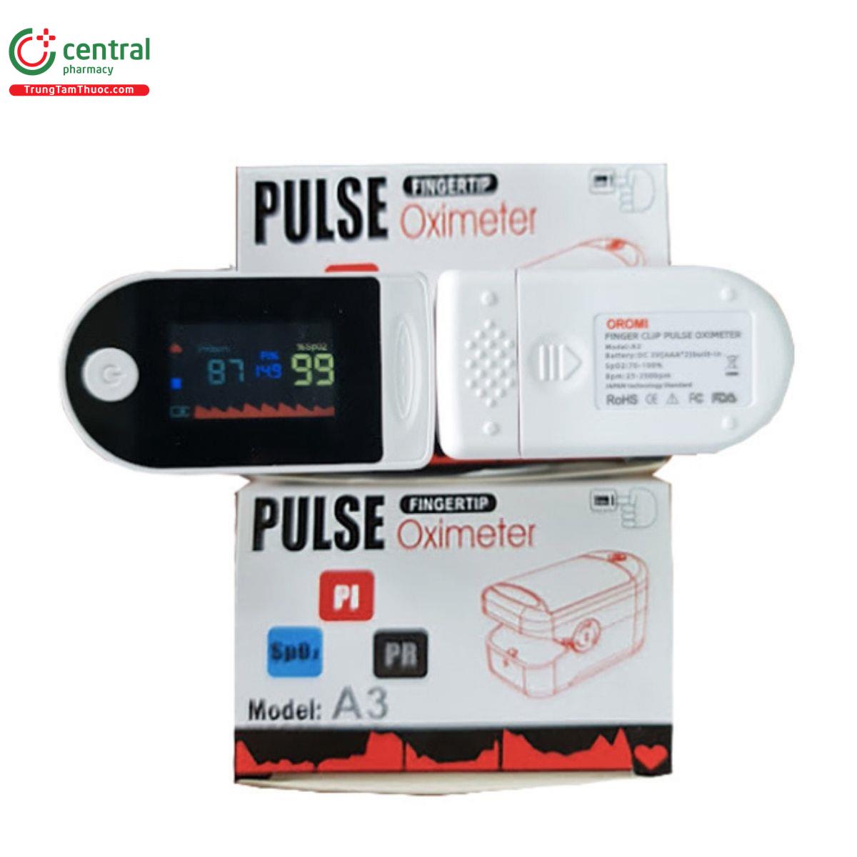 may do nong do oxy spo2 fingertip pulse oximeter a3 5 K4537