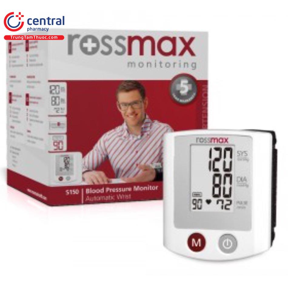 Máy Đo Huyết Áp Cổ Tay Rossmax S-150