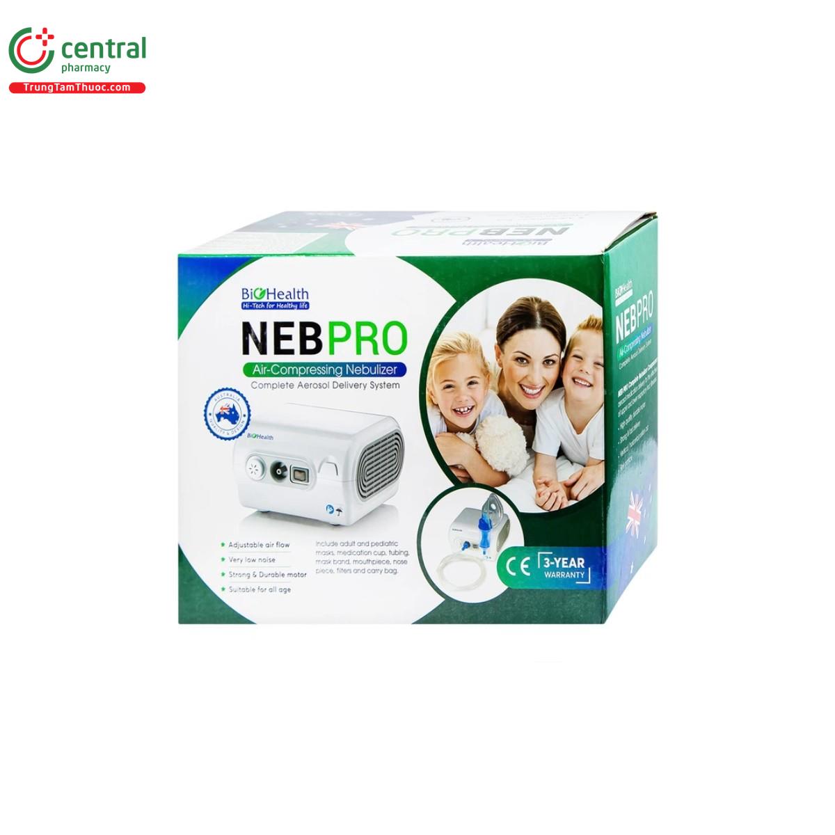 may xong khi dung biohealth neb pro 11 U8125