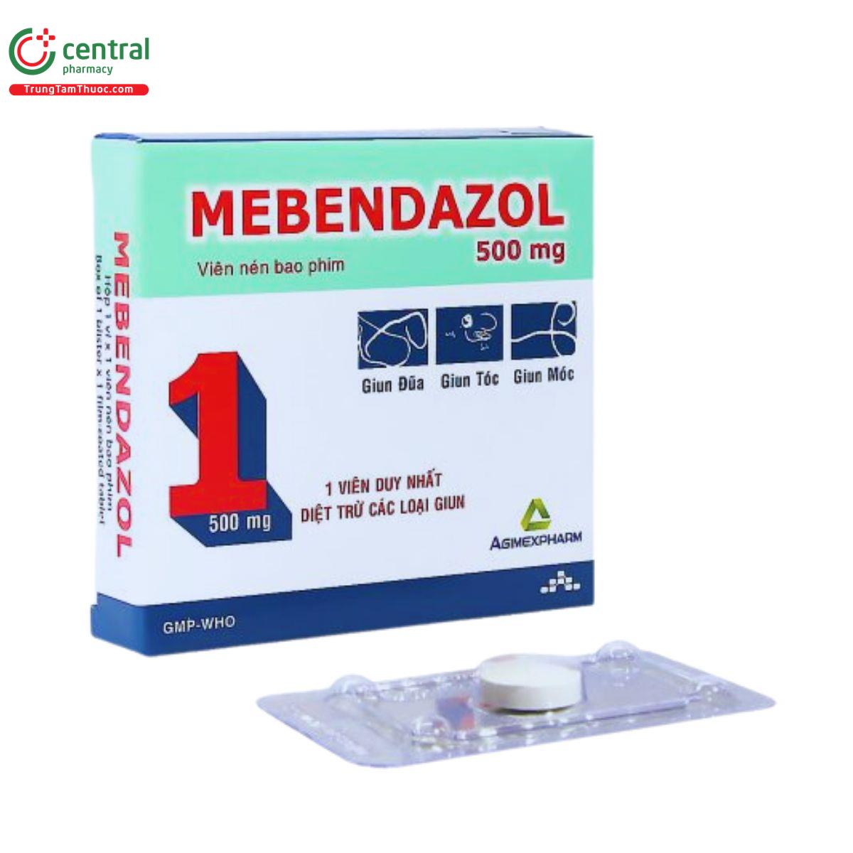 mebendazol 500mg agimexpharm 1 N5267