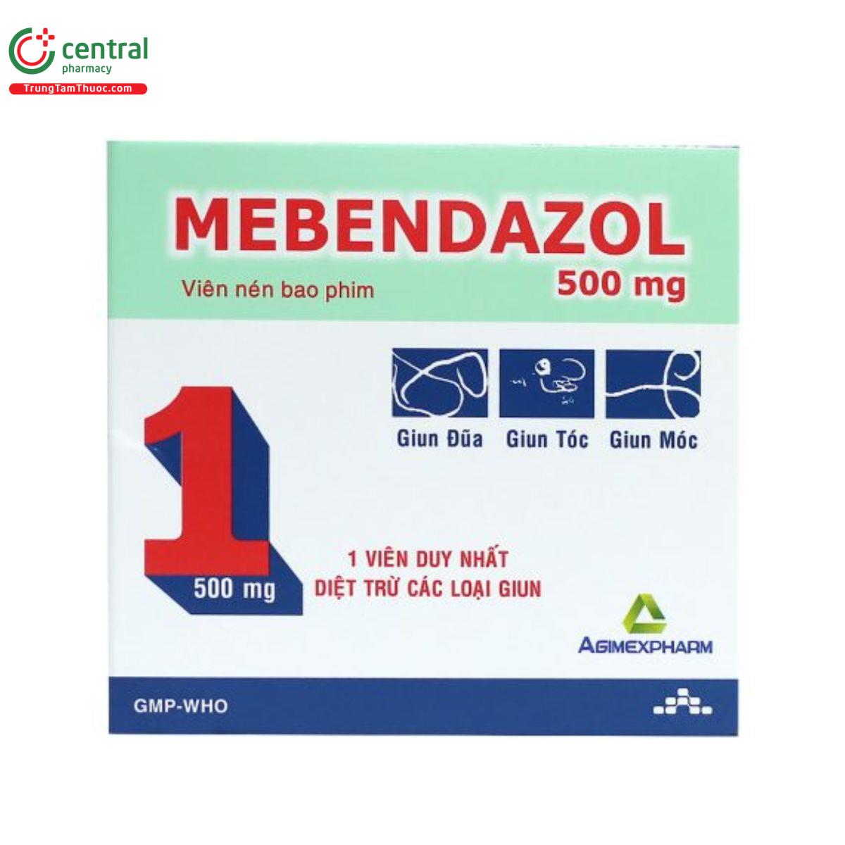 mebendazol 500mg agimexpharm 3 F2632