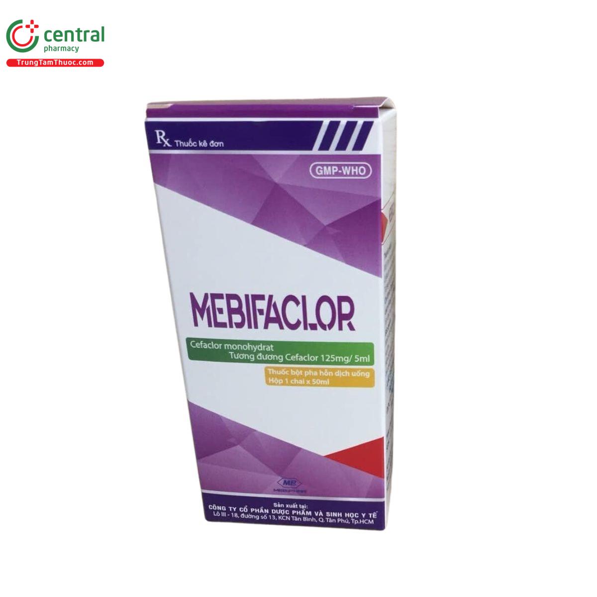 mebifaclor 125mg5ml 5 V8147