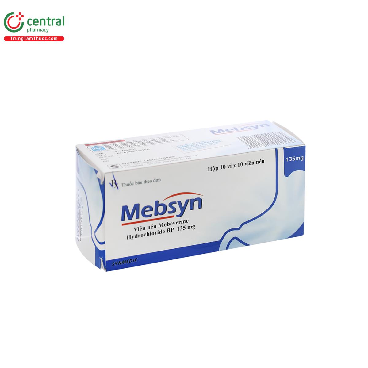 mebsyn 135mg 10 N5210