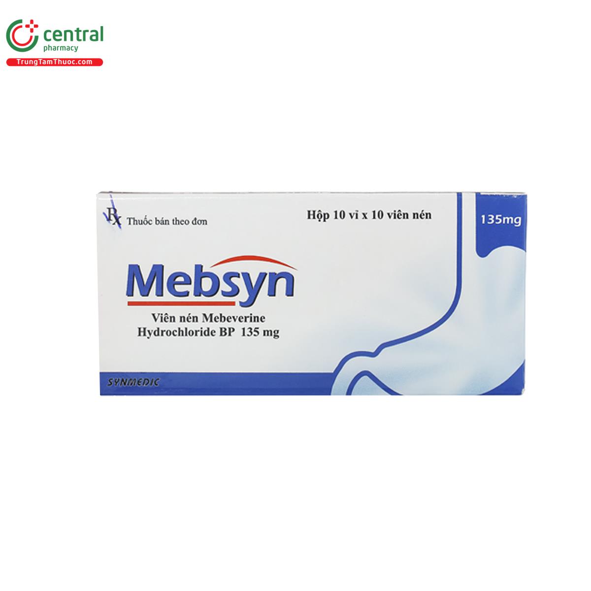 mebsyn 135mg 9 N5733