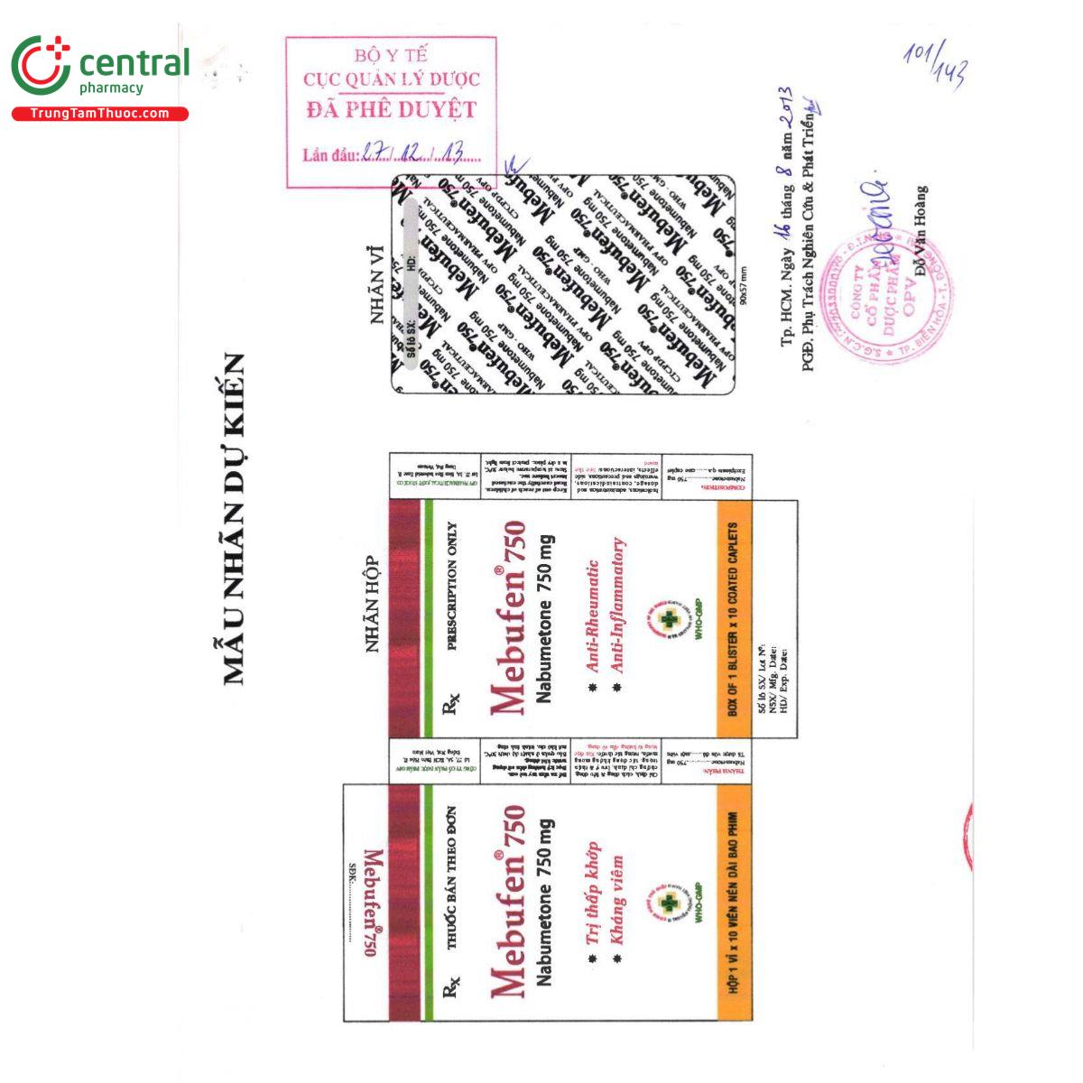 mebufen 750 4 O5180 mebufen 750 4 O5180