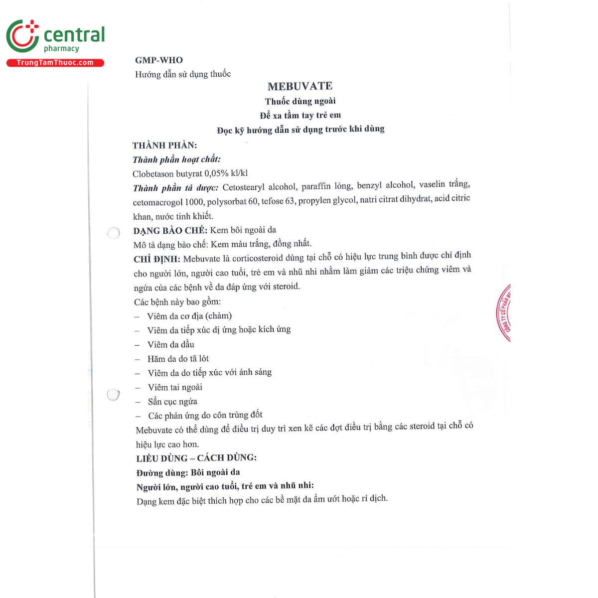 mebuvate 4 H3063 mebuvate 4 H3063