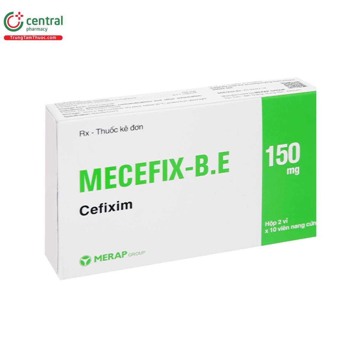 mecefix b e 150mg 3 G2506