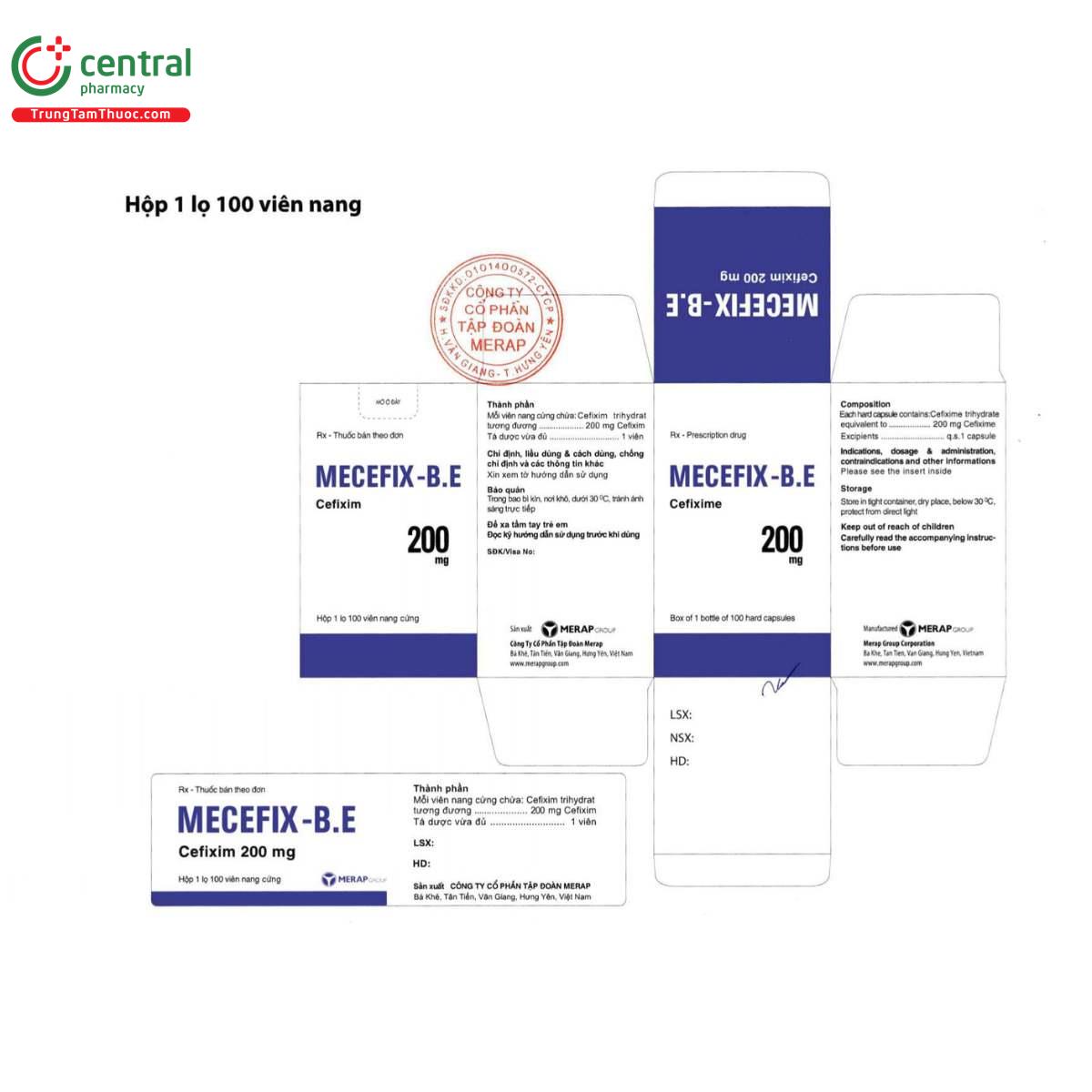 mecefix be 200 mg 13 R7442