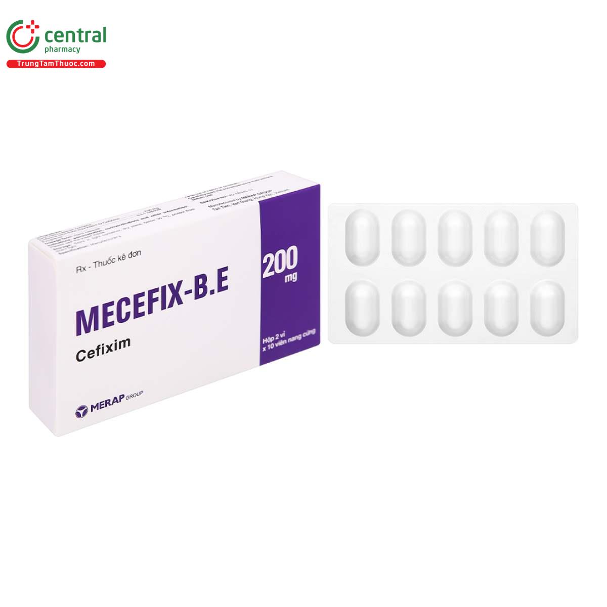 mecefix be 200 mg 2 U8578