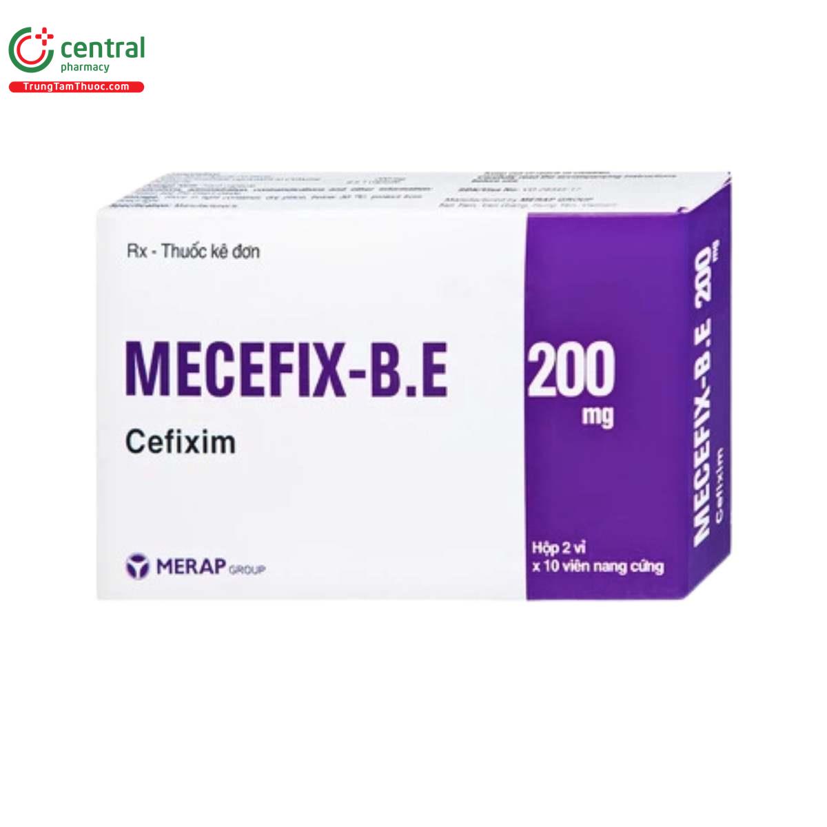 mecefix be 200 mg 4 O5523