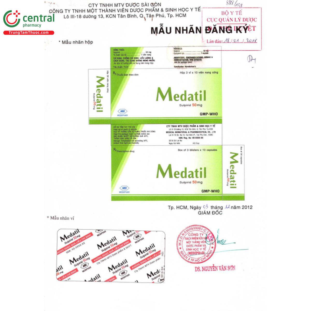 medatil 50mg 3 P6177