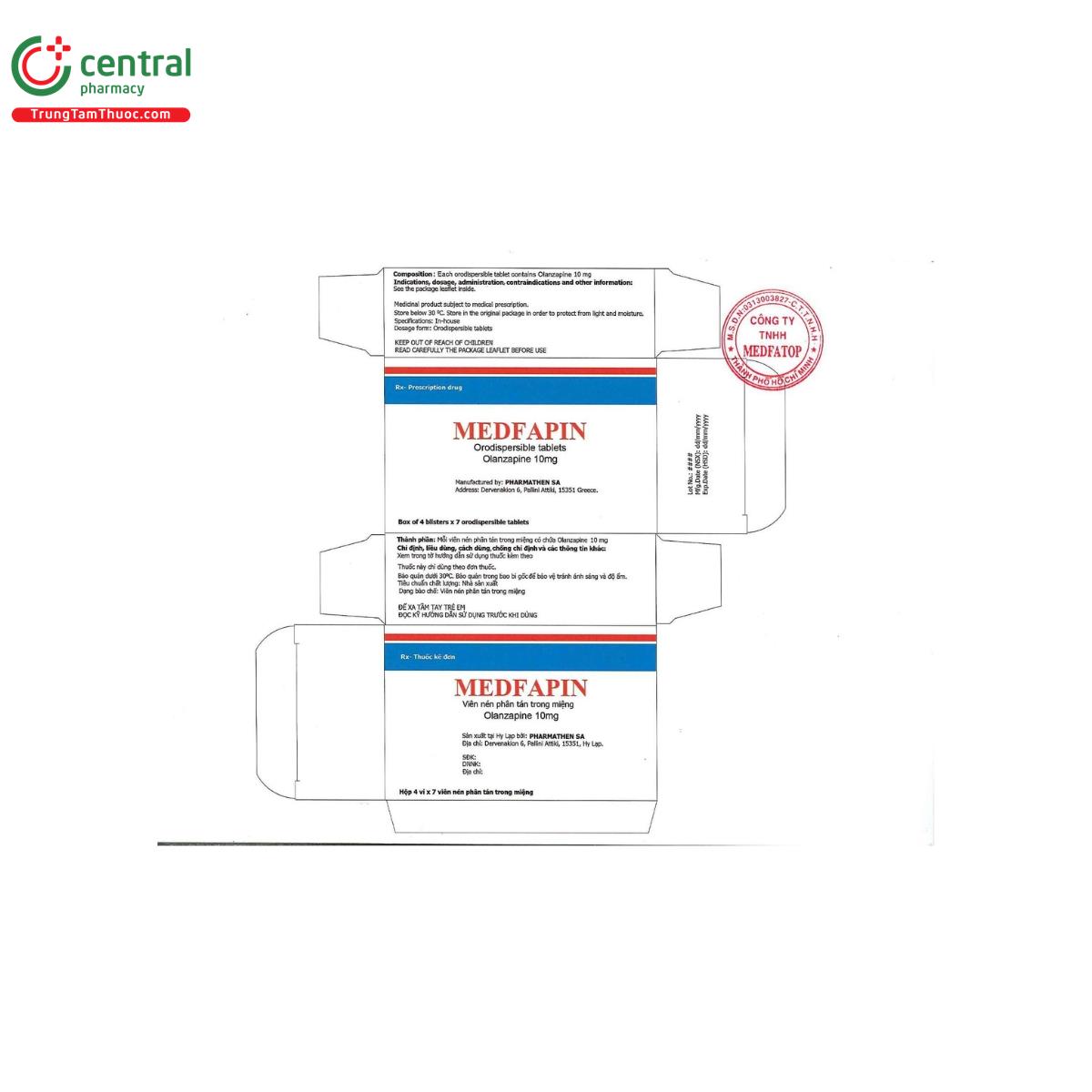 medfapin 10mg 2 R7650