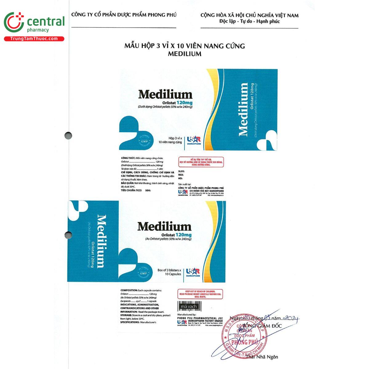 medilium 120mg 1 L4318 medilium 120mg 1 L4318