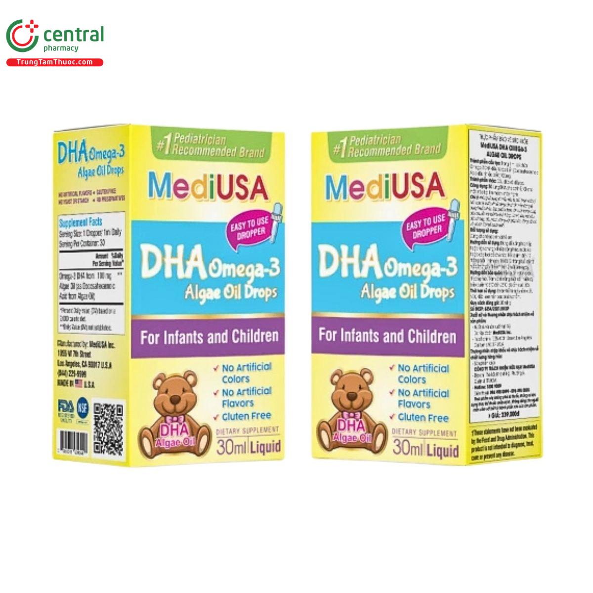 mediusa dha omega 3 algae oil drops 2 V8347