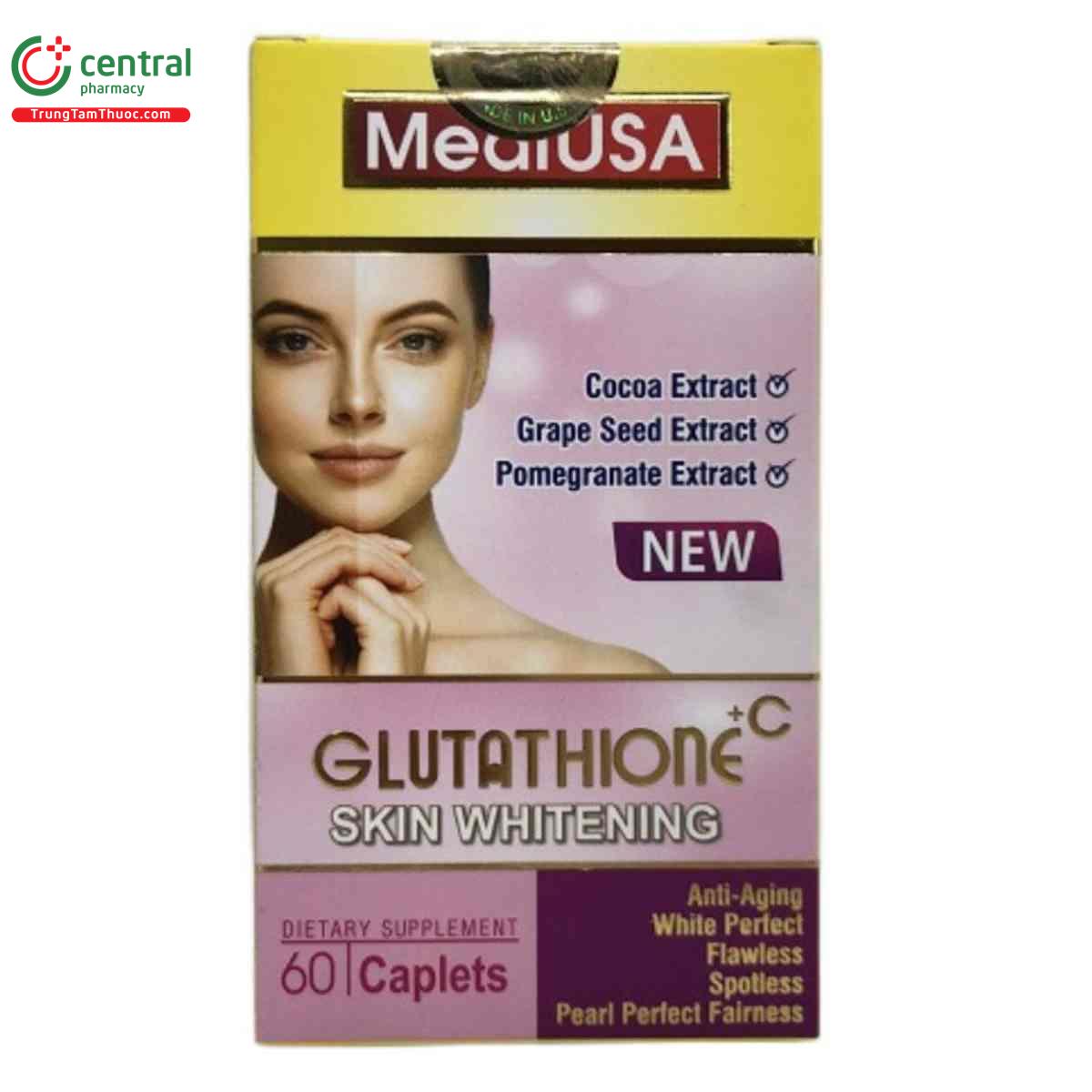 mediusa glutathione skin whitening 3 K4233