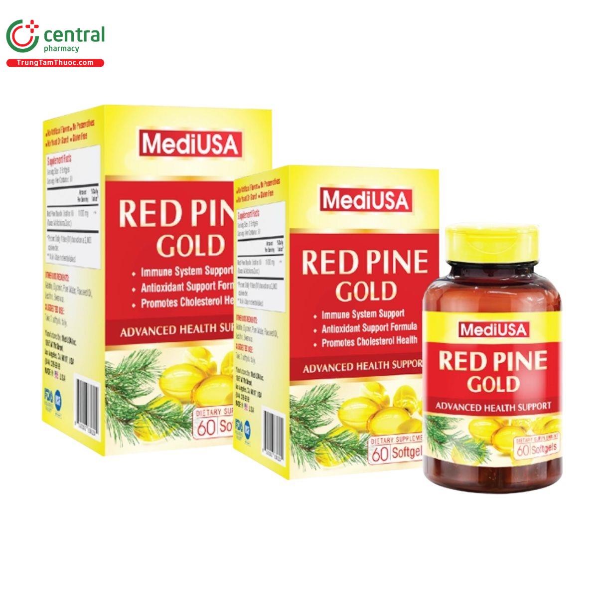 mediusa red pine gold 1 L4668