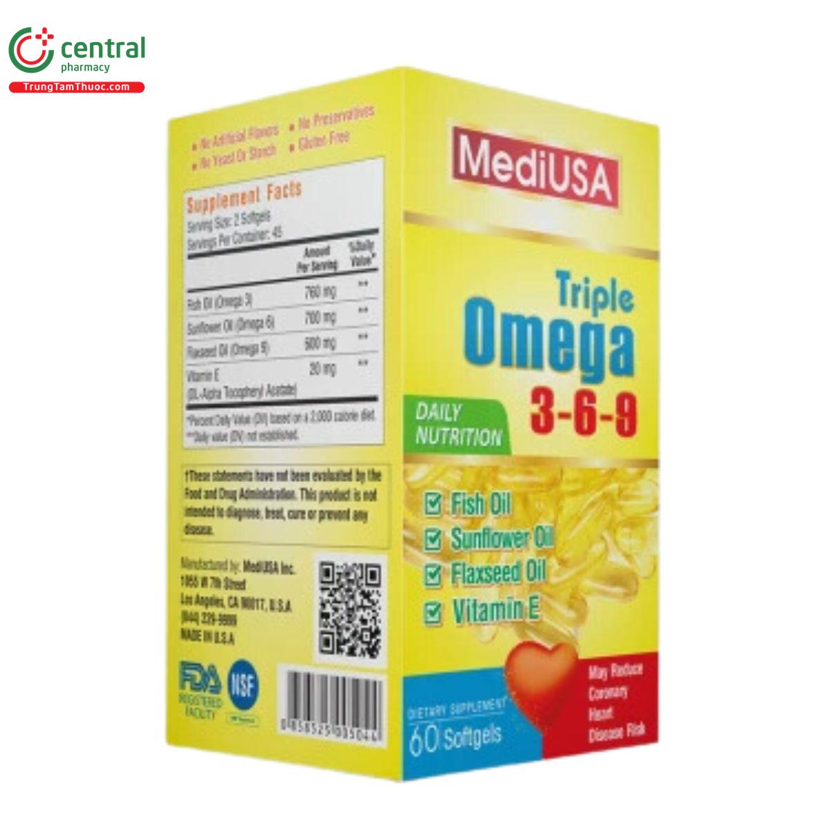 mediusa triple omega 3 6 9 5 K4102