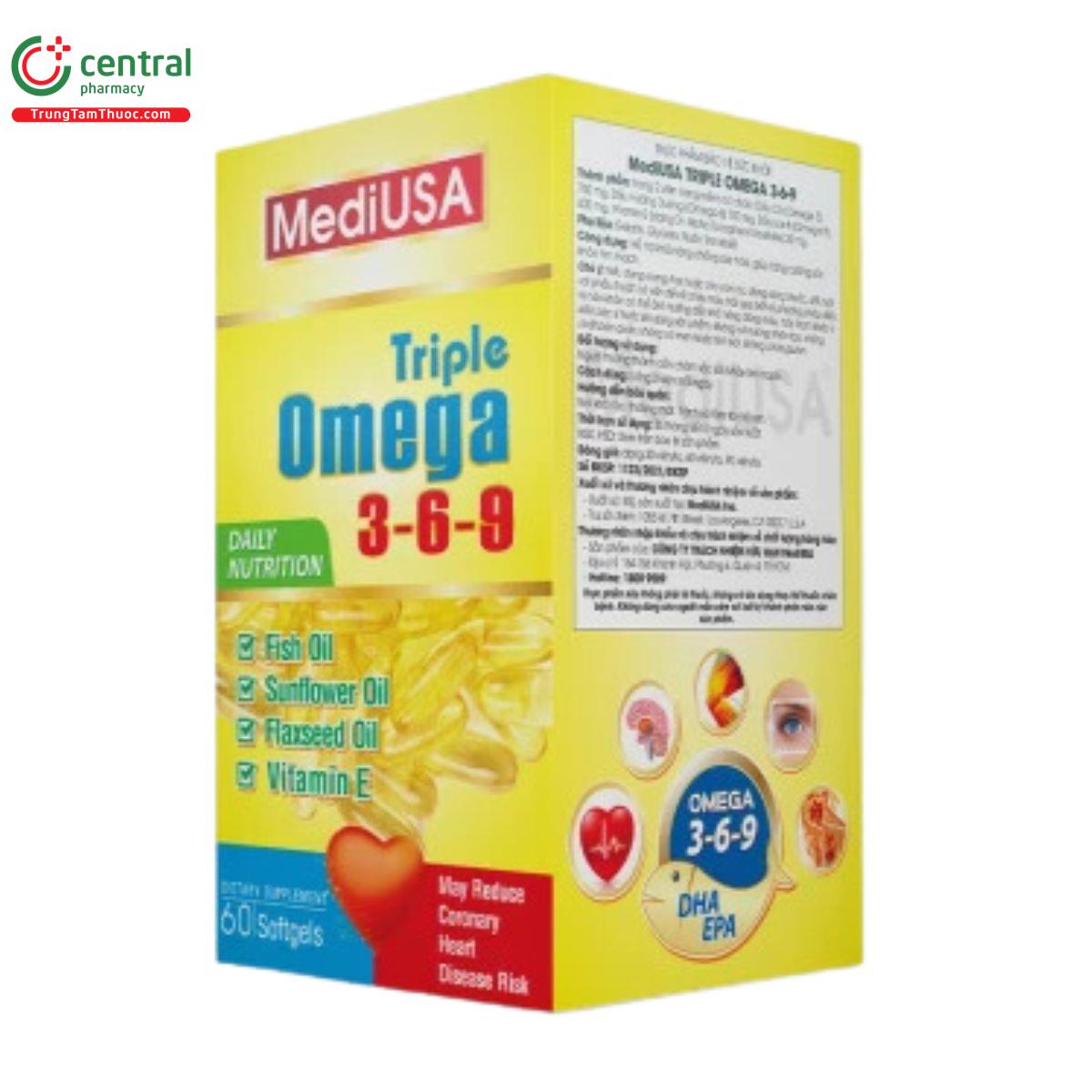 mediusa triple omega 3 6 9 6 K4657