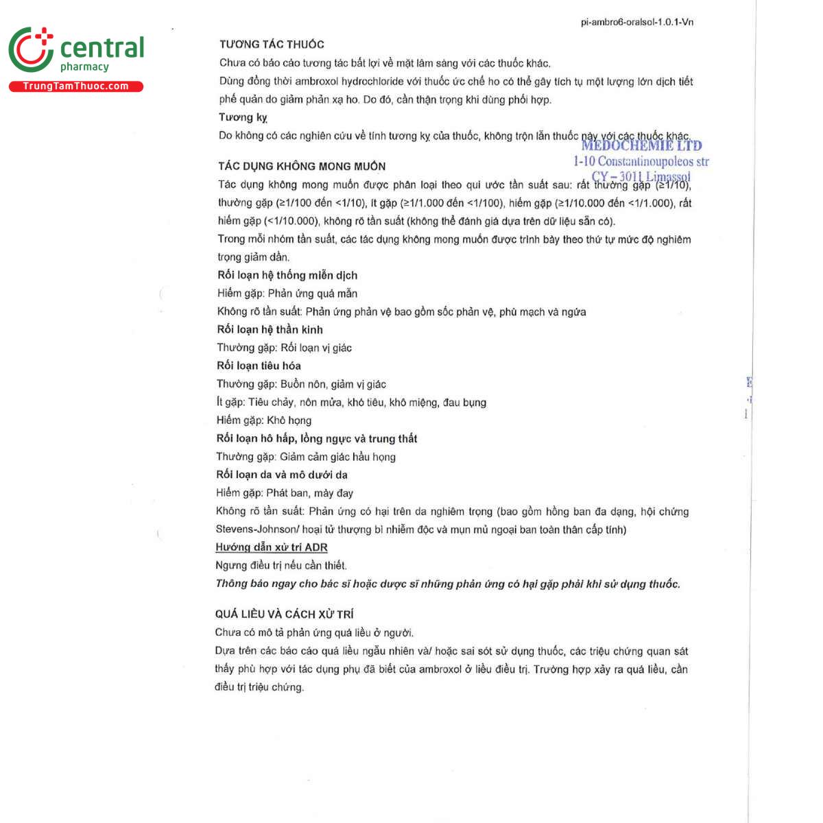 medobroxol 6mg ml 8 S7770