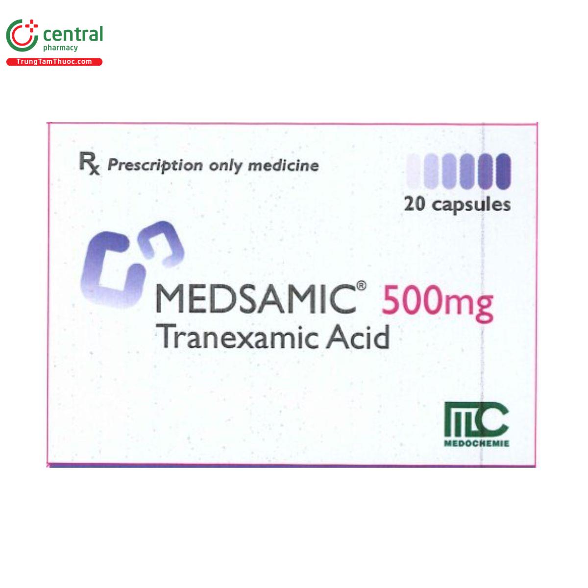 medsamic 500mg 1 G2361