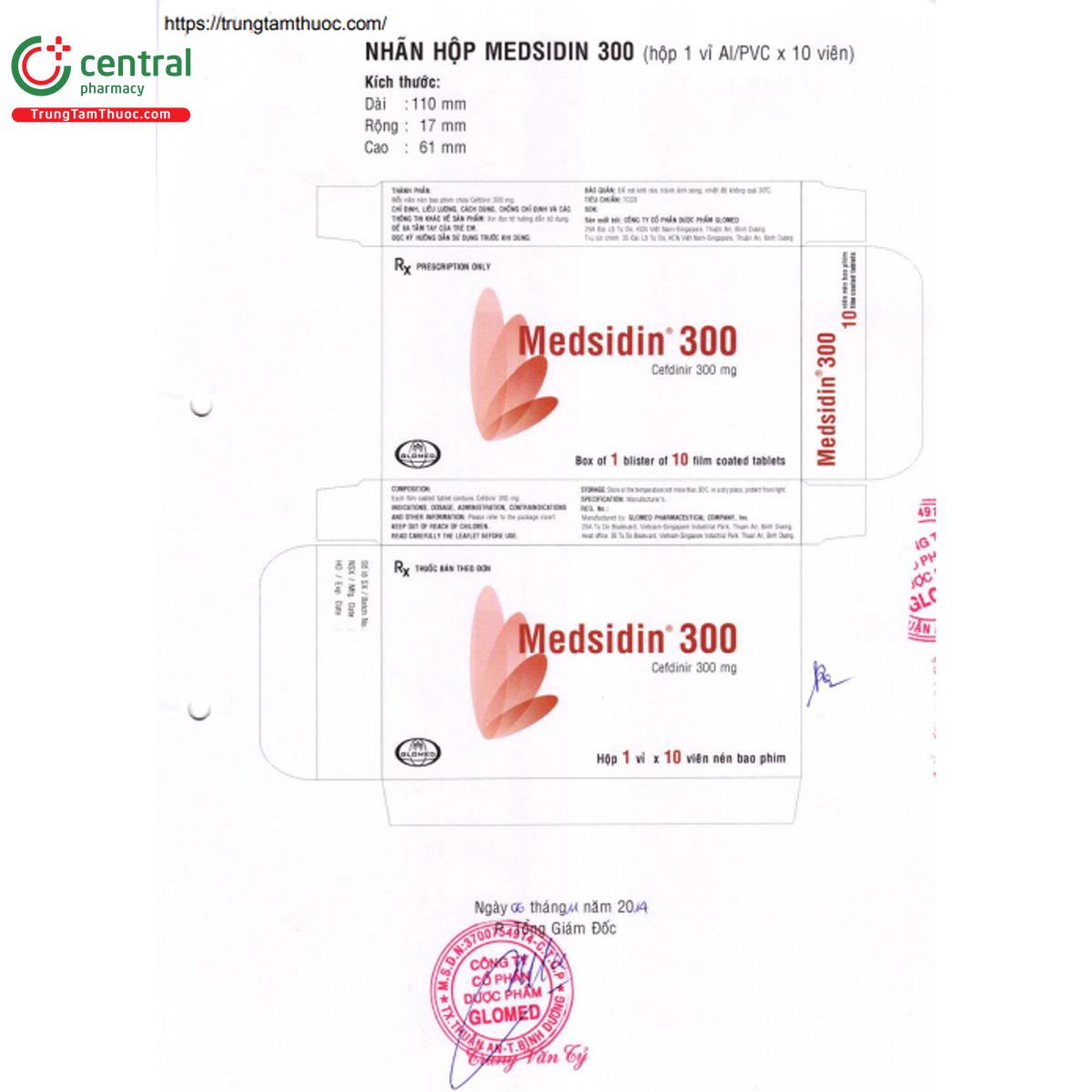 medsidin 300mg 4 A0267 medsidin 300mg 4 A0267