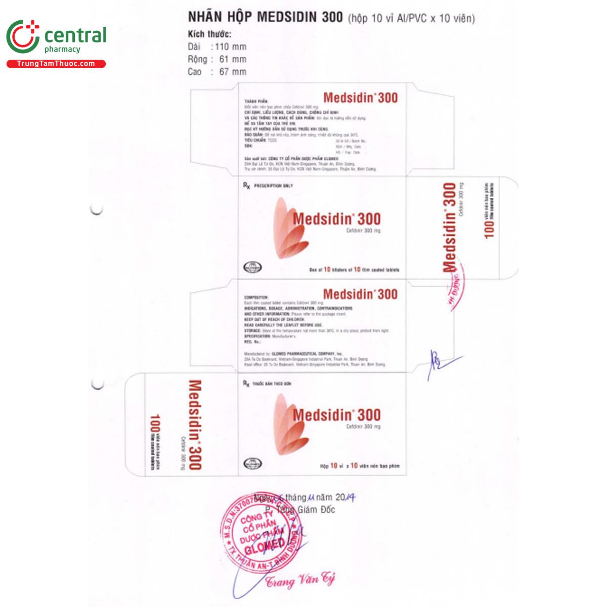 medsidin 300mg 6 E1147 medsidin 300mg 6 E1147