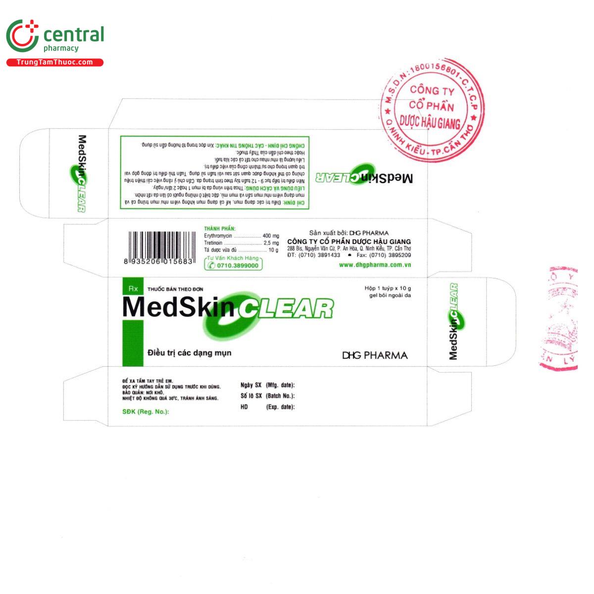 medskin clear 400mg25mg 3 M5307 medskin clear 400mg25mg 3 M5307