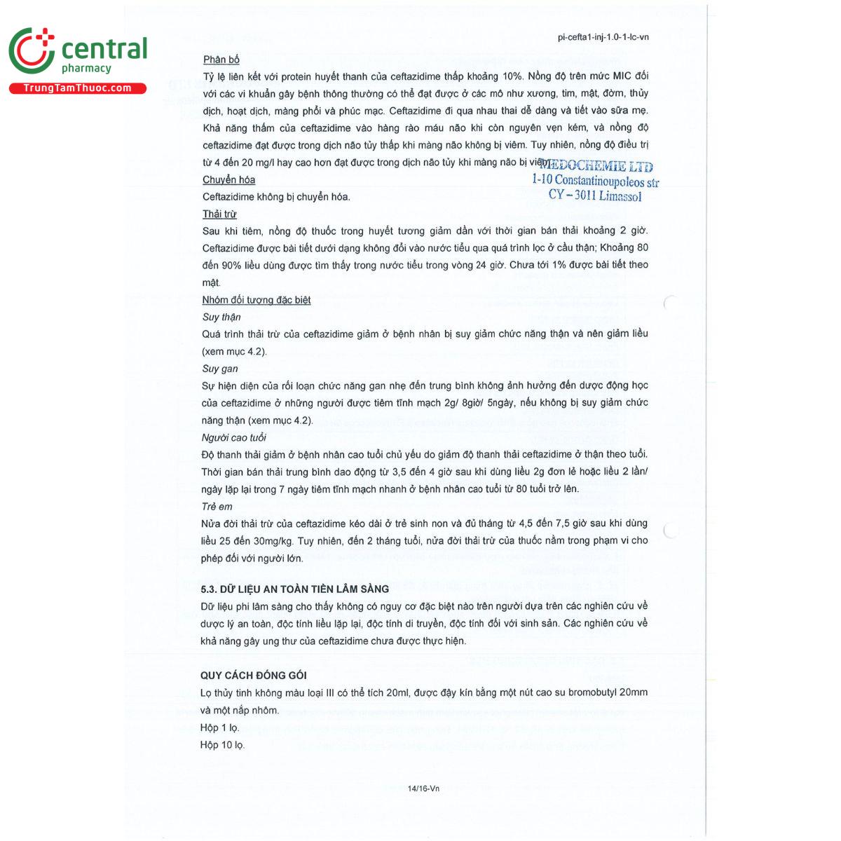 medtadime 1g 17 P6770